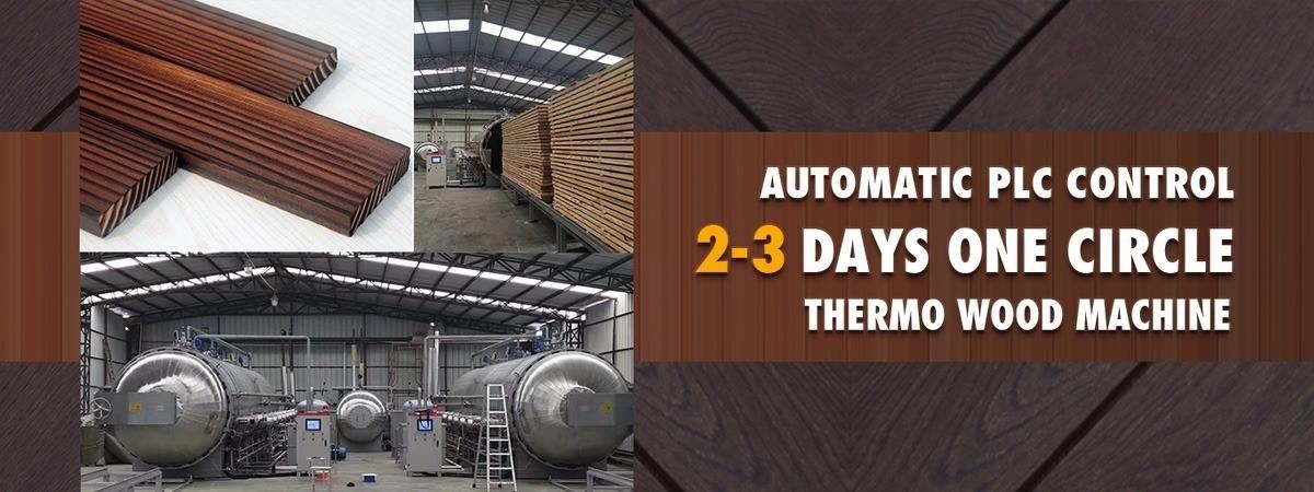 qualité Équipement de traitement thermique en bois usine