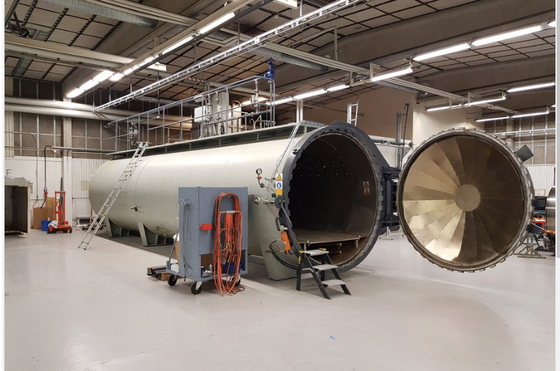 Intégration transparente dans l'autoclave composite chauffage électrique 316 contrôle PLC