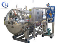 Machine commerciale de stérilisation de nourriture d'air chaud avec de la pression 0.35Mpa et 30min
