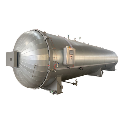 Manuel d'arrivée ou hydraulique ouverte Automobile Tubes hétérosexuels Autoclave de vulcanisation en caoutchouc