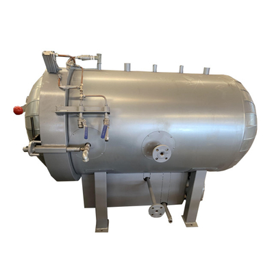 Pression de libération automatique à l'intérieur du réservoir de canisters à rouleaux en caoutchouc Autoclave de vulcanisation avec composants moteurs clés