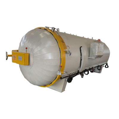 Pression de libération automatique à l'intérieur du réservoir de canisters à rouleaux en caoutchouc Autoclave de vulcanisation avec composants moteurs clés