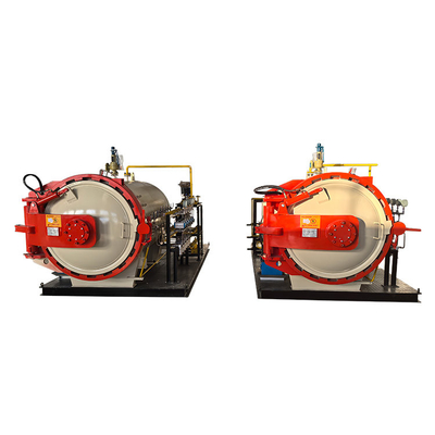 Autoclave en fibres de carbone pour les accessoires de navires composite composants de produits de durcissement de moulage meilleur prix avec composant moteur