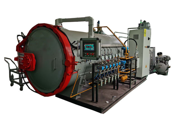 Opération et maintenance simples Durcissement à haute température Industrie électronique Autoclave en fibre de carbone