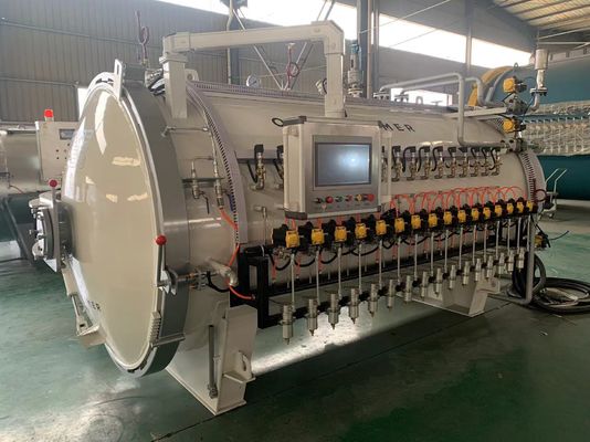Longueur 3500 mm Autoclave composite Parties automobiles comme le capot de toit Fender Wing Oven Pour les fabricants de produits en fibre de carbone