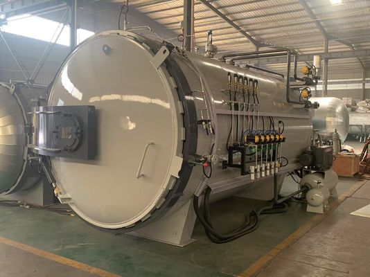 Certificat CE ASME Parties automobiles époxy Système de verrouillage de sécurité Autoclave composite