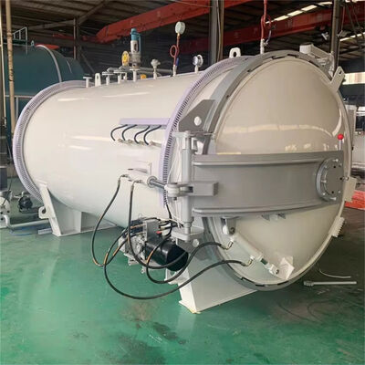 Autoclave industriel à double paroi en acier inoxydable homologué ISO CE Structures satellites utilisées Zéro défaut Basse pression