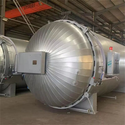 Moteur d'autoclave Composite certifié CE ASME U, pour Drone aérospatial, haute précision, durcissement uniforme, carbone sous vide, télécommande