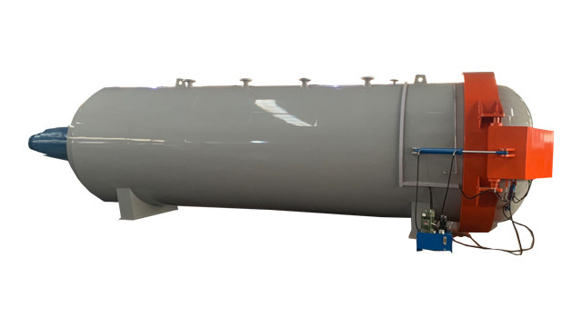 Réservoir de vulcanisation de granulés de voie en caoutchouc Autoclave à pression de 0,85 MPa avec ventilation forcée Construction en acier inoxydable