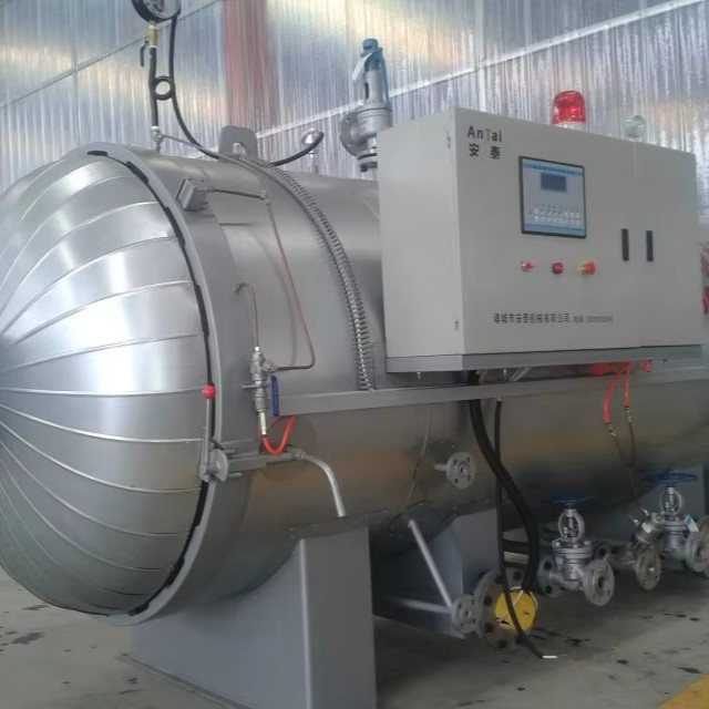 Éteindre pour assurer la précision et la stabilité de la température de l'autoclave pour la vulcanisation du caoutchouc
