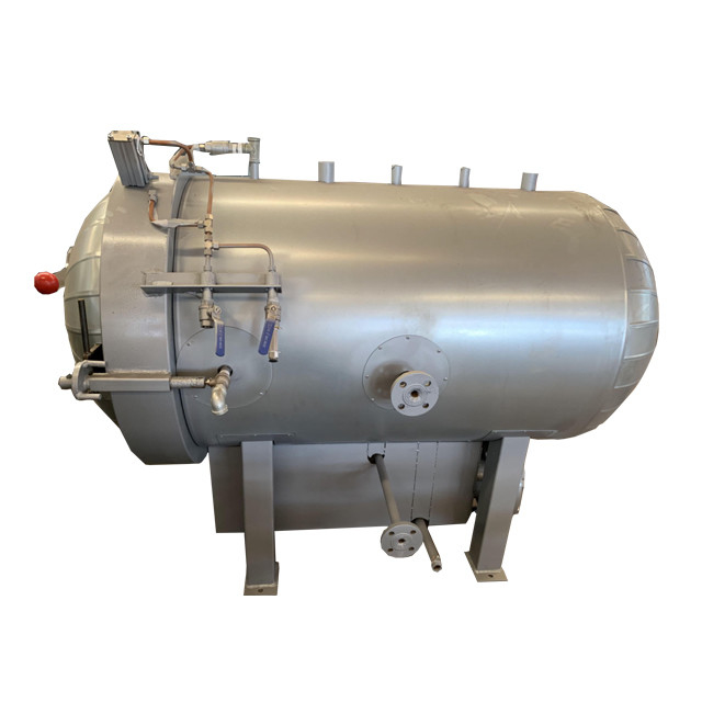 Pression de libération automatique à l'intérieur du réservoir de canisters à rouleaux en caoutchouc Autoclave de vulcanisation avec composants moteurs clés