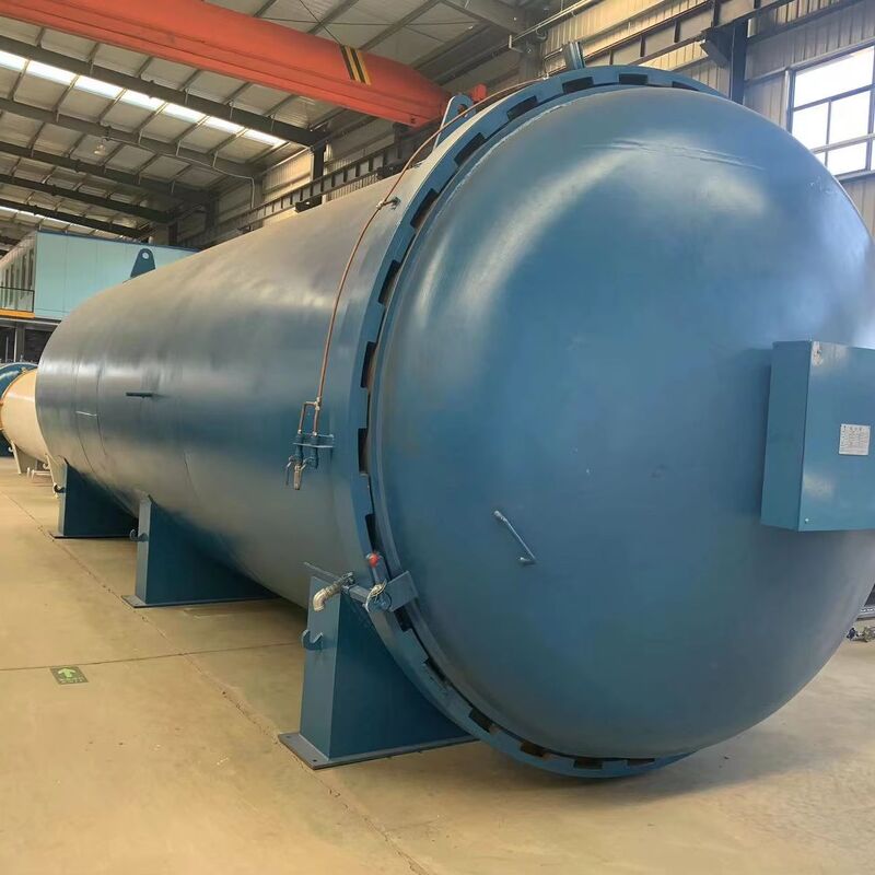 Nouveau design de haute qualité Nouveau pneu entièrement automatique de haute qualité équipement de recuit de caoutchouc Autoclave de durcissement