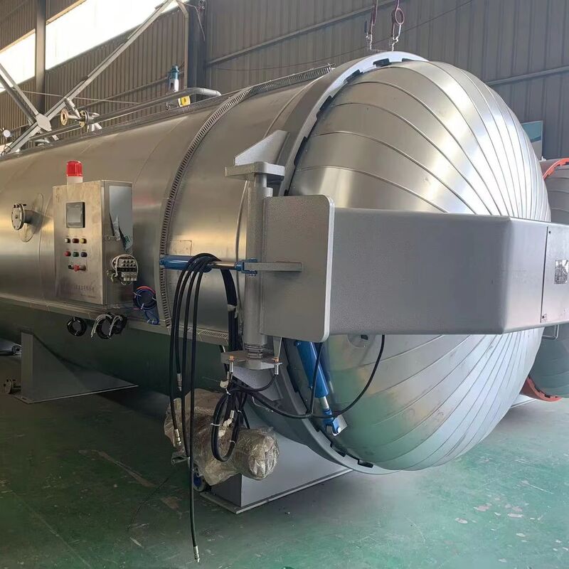 Autoclave entièrement automatique pour le durcissement des composites en fibre de carbone pour la rénovation du caoutchouc sous vide