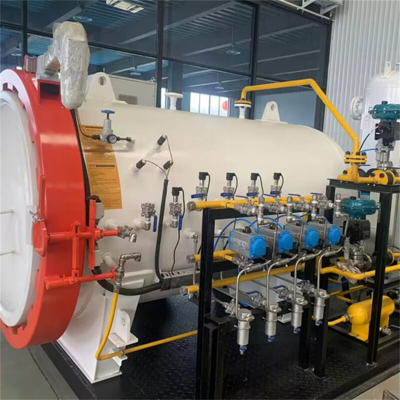 LUY IATF 16949 Autoclave en acier inoxydable certifié CE Structure de la carrosserie du véhicule électrique utilisé Composite automobile à faible déformation à haute résistance