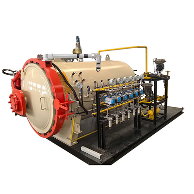 Autoclave en fibres de carbone pour les accessoires de navires composite composants de produits de durcissement de moulage meilleur prix avec composant moteur
