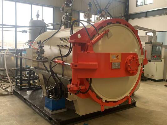Système four à fibre de carbone industriel composite autoclave à haute température et à haute pression