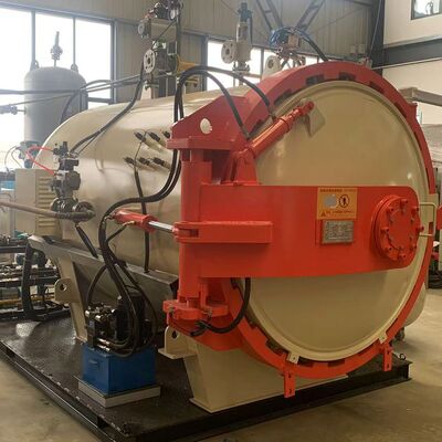 Autoclave de chauffage, composants de moteur certifiés ISO CE pour accessoires de navire, durcissement, moulage avec fonctionnement et maintenance simples