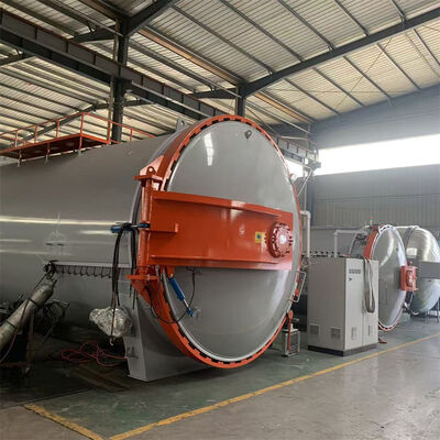 Autoclave industrielle certifiée CE utilisée dans la fabrication aérospatiale