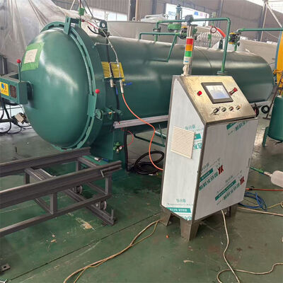 Autoclave de durcissement composite standard mondial pour la production de matériaux pour les besoins quotidiens