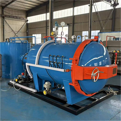 Autoclave composite de grande taille avec verrouillage hydraulique à ouverture rapide, contrôle PLC pour le durcissement industriel des composites